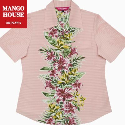 ✩MANGOHOUSE・半袖シャツ✩ 美品 値下げしました 残り在庫がない商品｜かりゆしウェア 沖縄アロハシャツ専門店