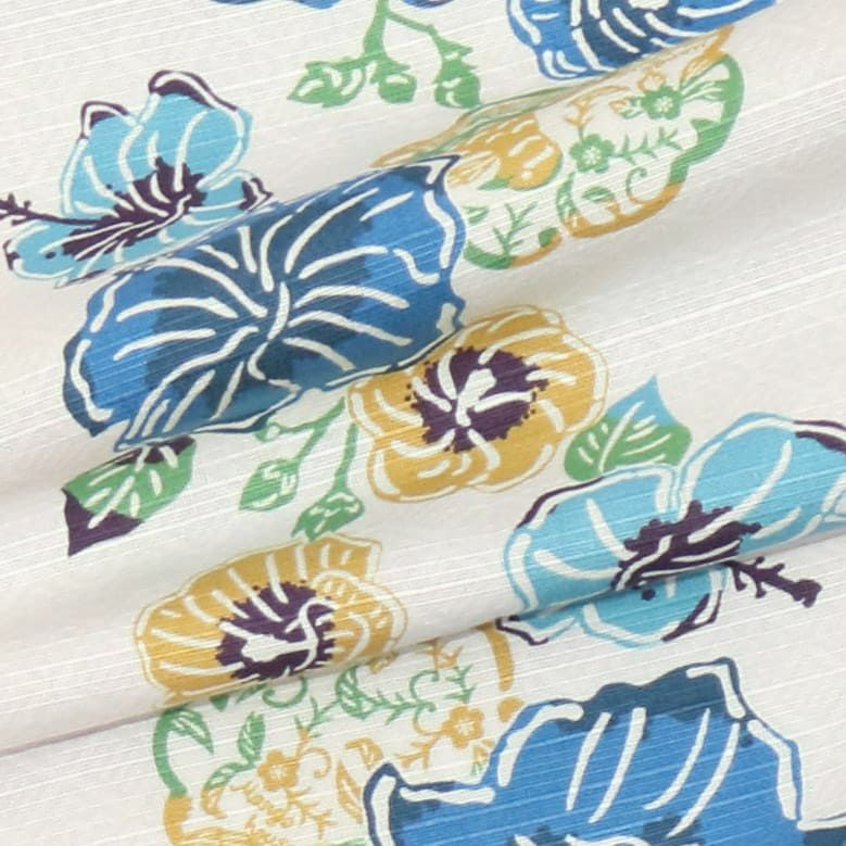 かりゆしウェア平置き画像（生地感確認）