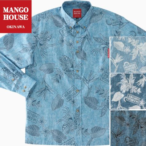 長袖シャツ | 沖縄のアロハシャツ（かりゆしウェア）