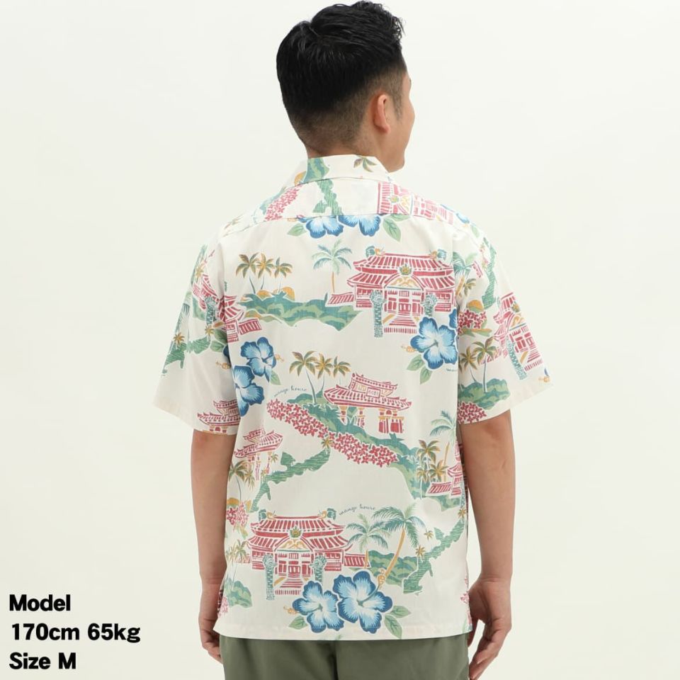 かりゆしウェア　モデル着用画像