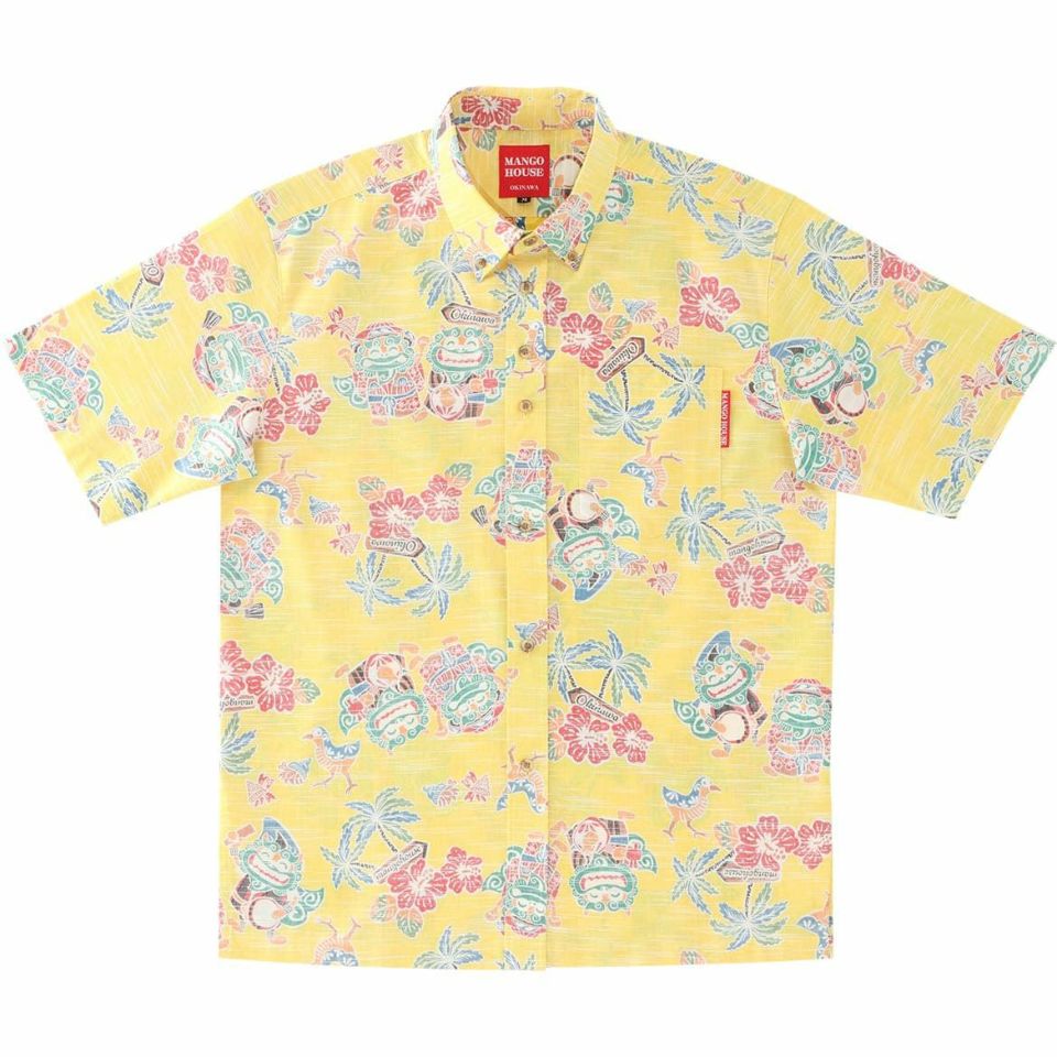 かりゆしウェア　サムネイル画像　イエロー