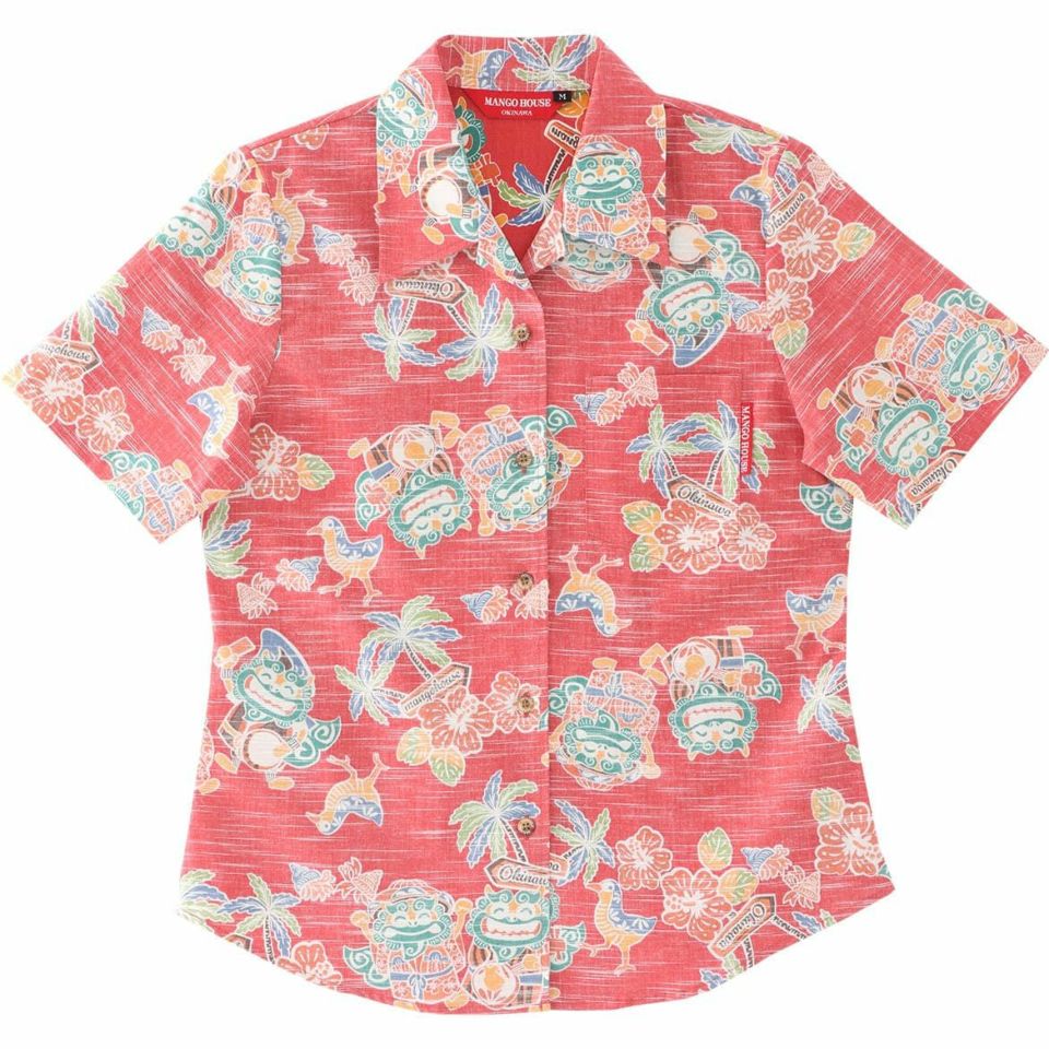 かりゆしウェア　サムネイル画像　レッド
