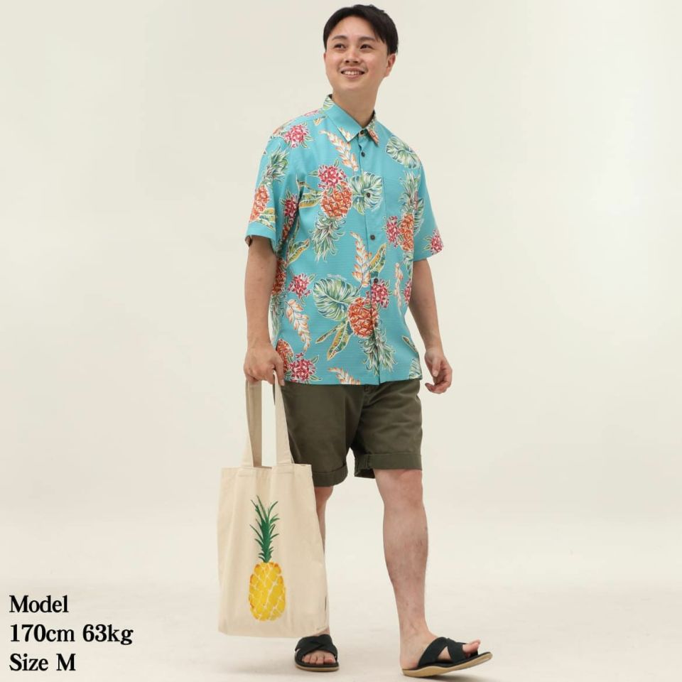 かりゆしウェア　モデル着用画像