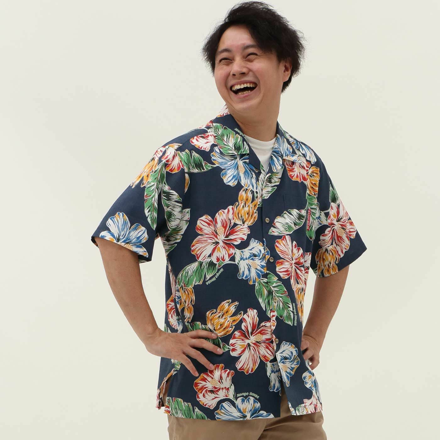かりゆしウェアモデル着用画像