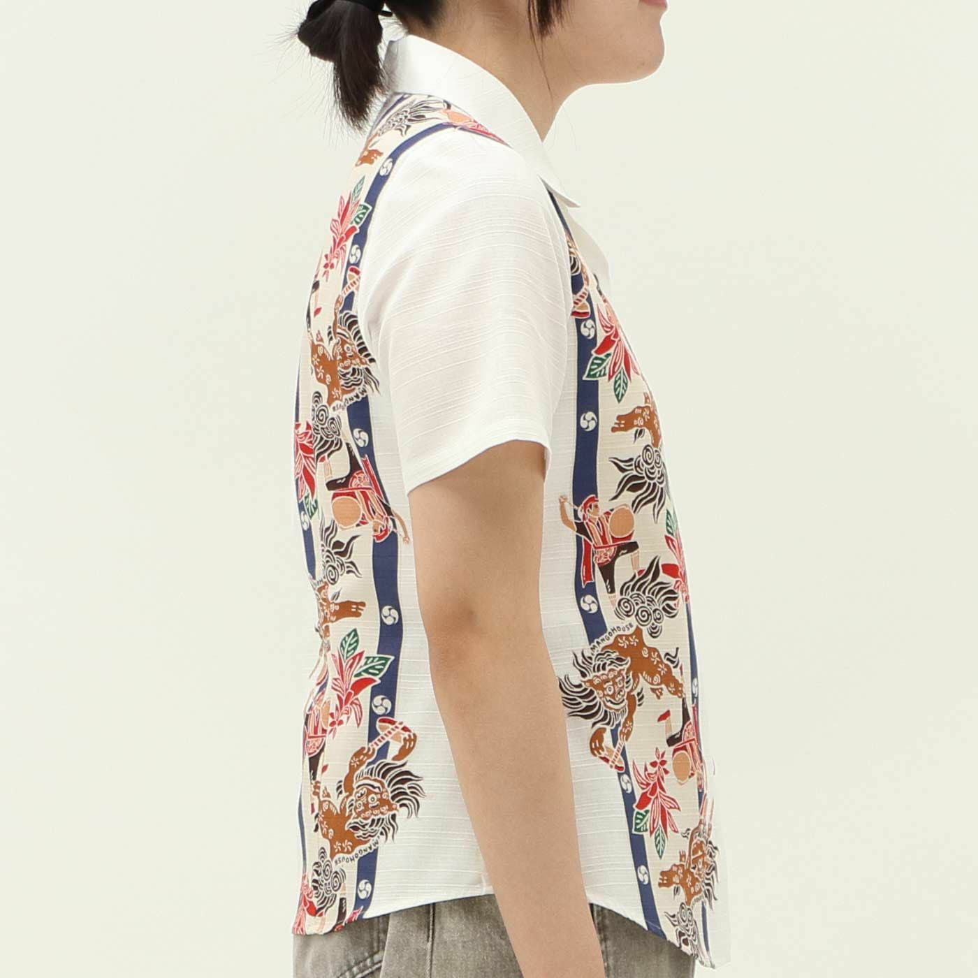 かりゆしウェアモデル着用画像